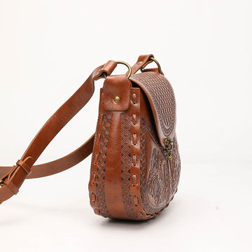 Alma Handmade Leather Crossbody Bag // Purse // Handbag // 