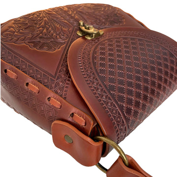 Néo Alma leather handbag